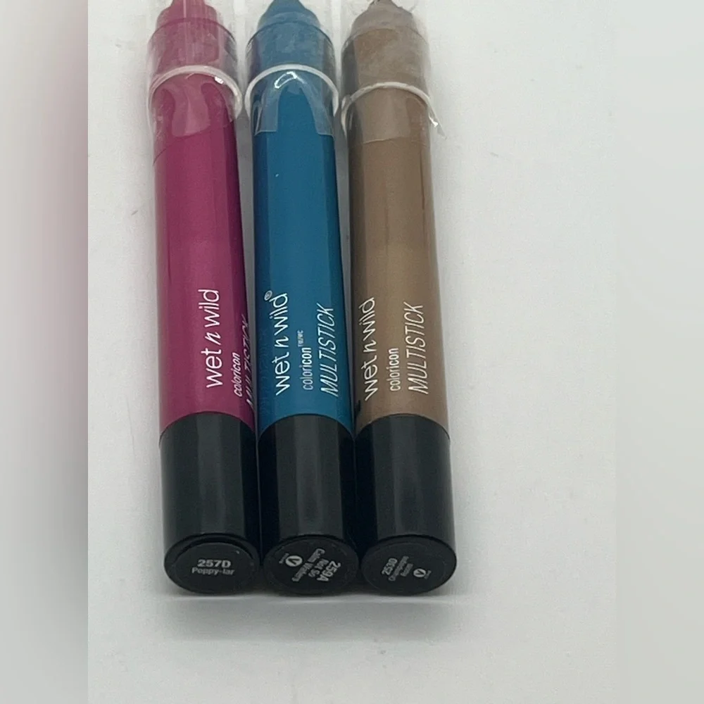 WET N WILD COLORICON MULTI STICK 257D, 253D & 259A Sealed - Lot Of 3 Size‎ 3.2g